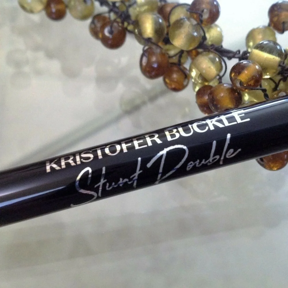 Kristofer Buckle Stunt Double Dual-Ended Liquid Eyeliner and Corrector in Black